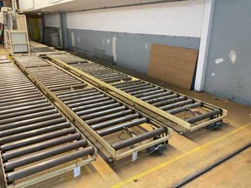 Rollenbahn, elektrisch angetrieben (3x)