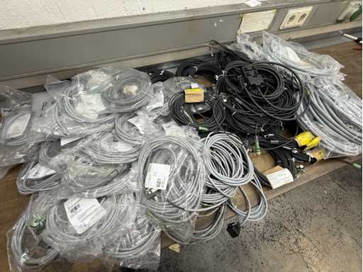   Lots of plug-in cables