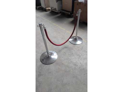 Suport de barieră cu frânghie / sfoară 14x