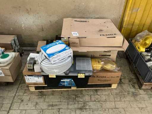 Stock of accessories, spare parts and warehouse stocks