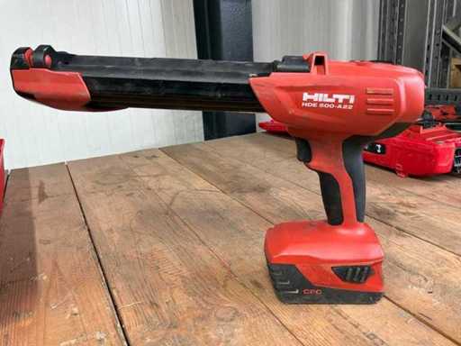2016 Hilti HDE 500-A22 Dichtungspistole