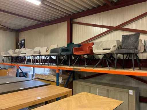 Dining chair, various models (26x)