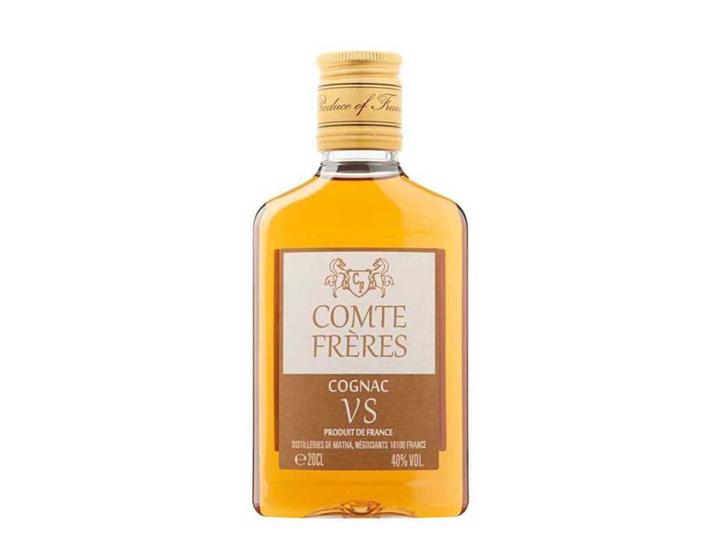 Comte Frères Cognac Pocket Bottles 20cl 40% (29x)