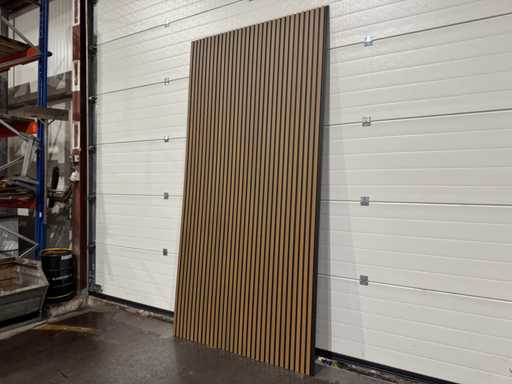 Composiet gevel plank teak - black (70x)