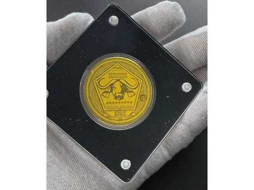 1/200 Ounce Gold African Buffalo Republic of Togolaise 1500 Francs CFA
