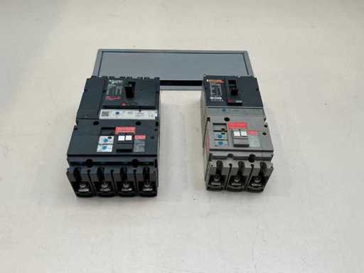 Schneider e Merlin Gerin NSX160F e NS160N interruttore automatico (2x)