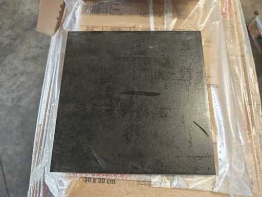 Rako Concept Black Matte Tile 30x30 cm 44.64 m²
