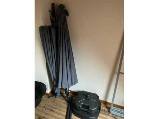 Alu Parasol (2x)