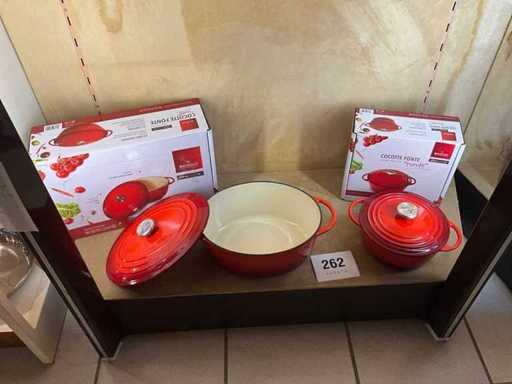 Cast iron cooking pot Baumalu (2x)