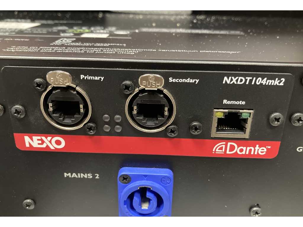 Cartela Nexo - NXDT104MK2 - Nexo NXDT104 MK2 Dante