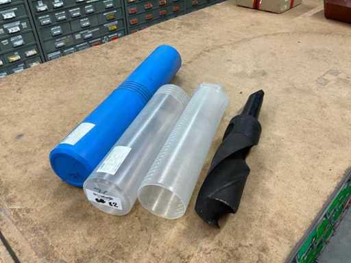 DIN 345 Type N HSS Twist Drill with Morse Taper 76.00 mm (2x)