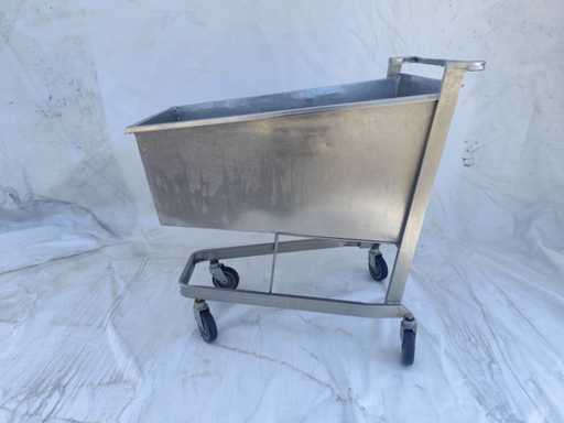 Ingrediënten transportwagen RVS