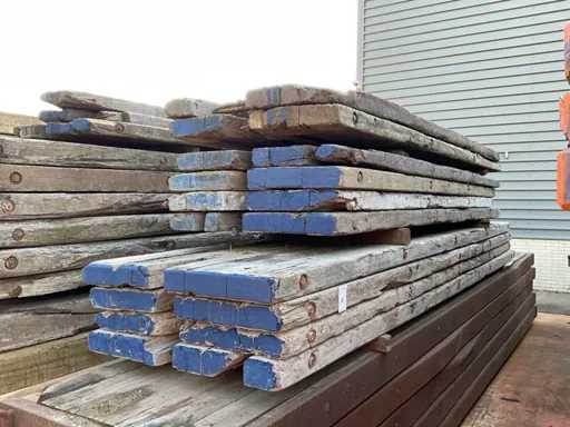 Hardwood dragline bulkhead (10x)