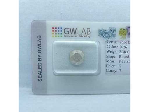 Natürlicher Diamant von 2,38 Karat