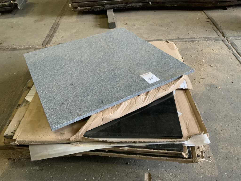 Marble table tops (5x)