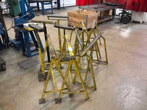 Metal/wood trestles (10x)