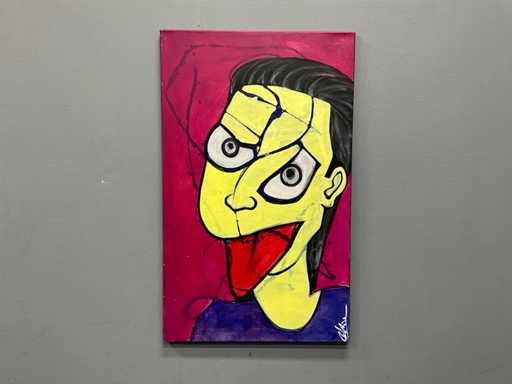 Pittura - Dave Gahan (Depeche Mode) - Erik Kouw