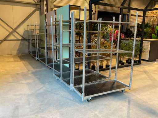 Deense kar / Bloemenwagen (7x)