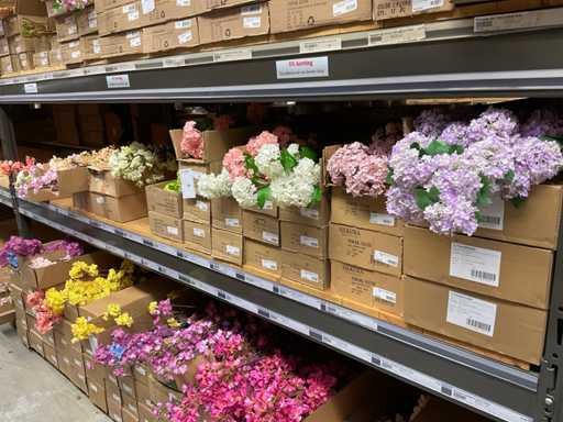 Silka Lot de fleurs artificielles