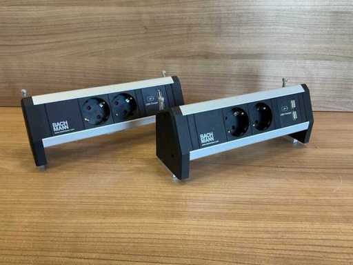 Bachmann Desk stekkerdoos (2x)