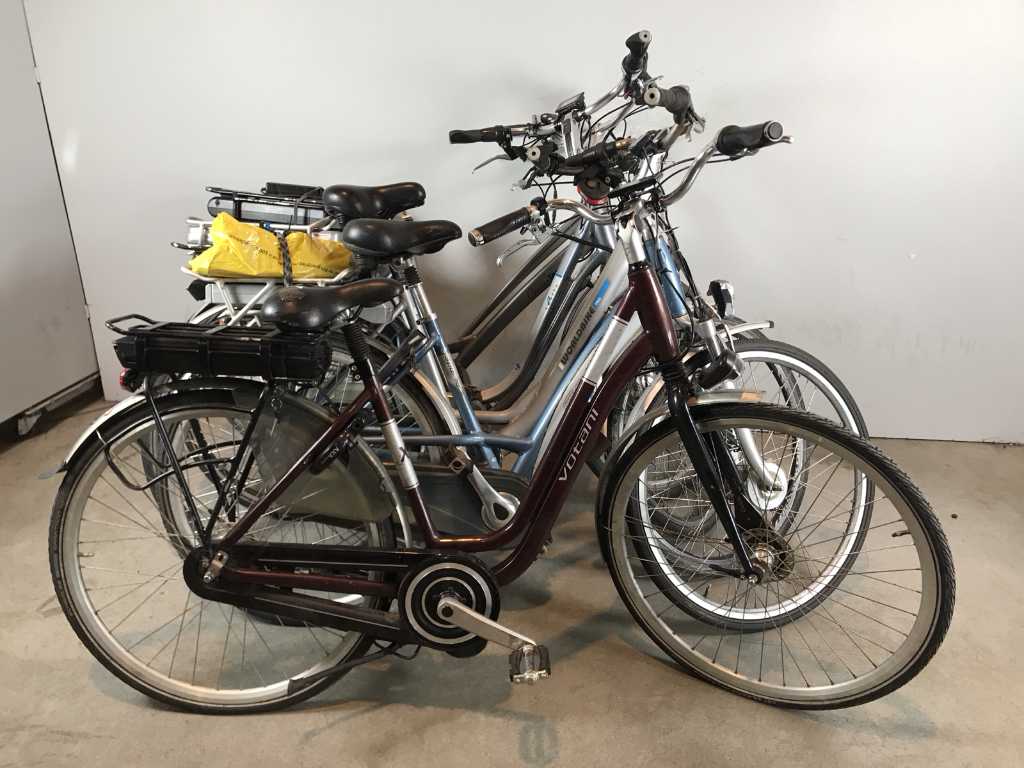 Batch of electric bicycles of various brands and models (5x)