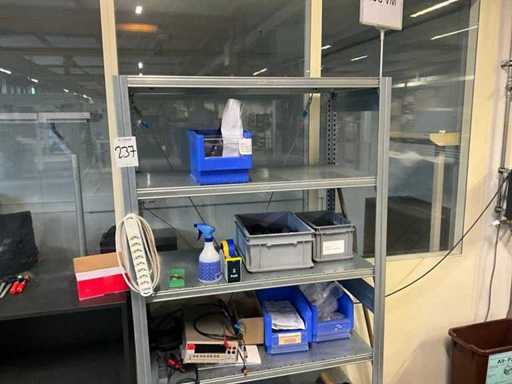 Bito storage rack with contents