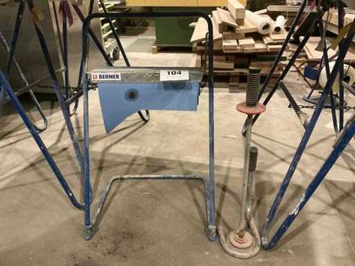 Folie / Papierrolhaspel (2x)