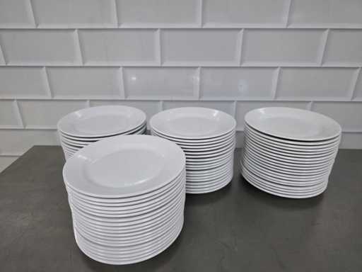 Porcelain plate (80x)