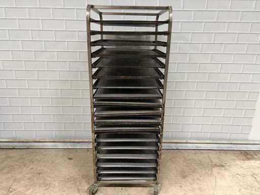 Sofinor - 18 Delige - RVS - Afkoelwagen 