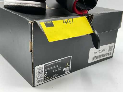 jordan 1 flyease black gym red smoke grey