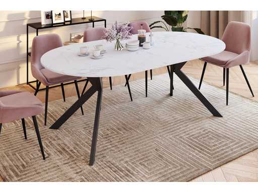 Uitschuifbare eettafel - 110-220 cm