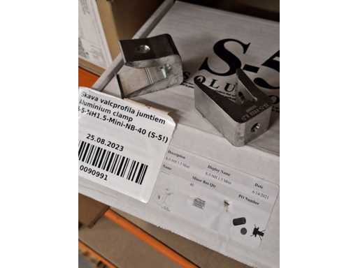 Aluminium klem S-5-NH1.5-Mini-NB-40 (S-5!)