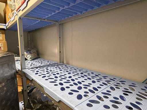 Koelcel opslagrek U opstelling