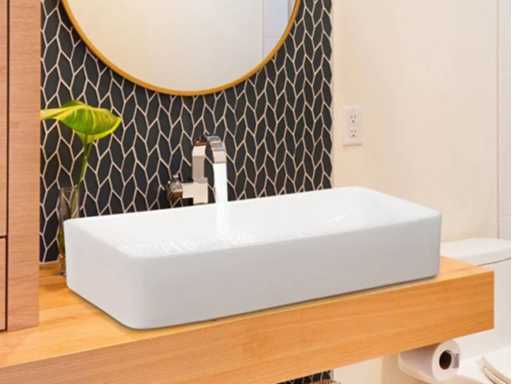 Vasque à poser en céramique