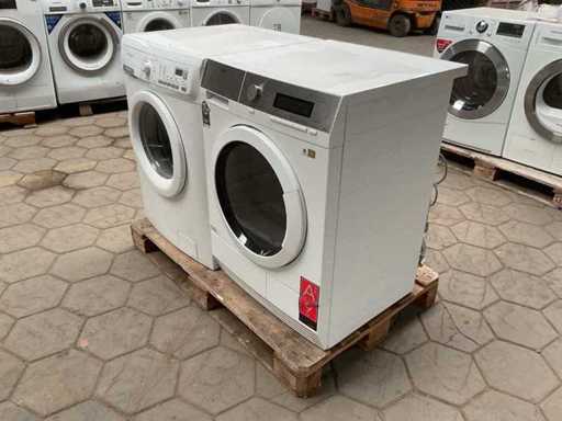 Electrolux-Waschmaschine und AEG-Trockner (2x)