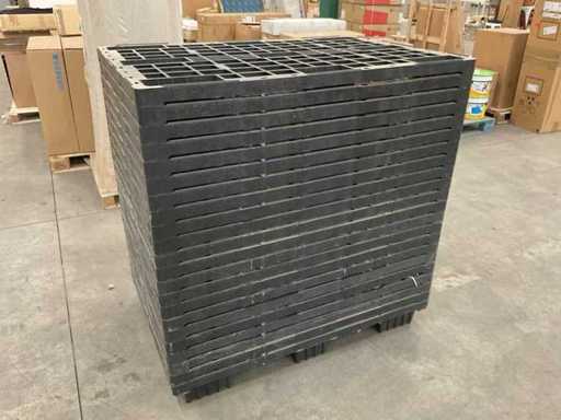 Exportpal 1208 Palette plastique (22x)