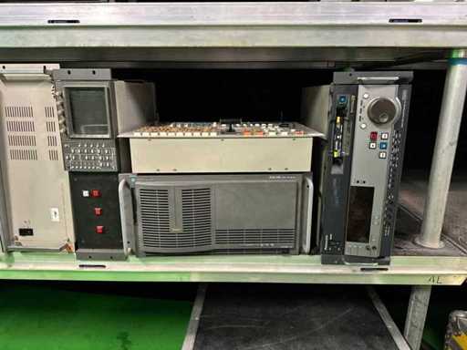 Konvolut Broadcast Videogeräte, MAZ, Scope, Keypanel