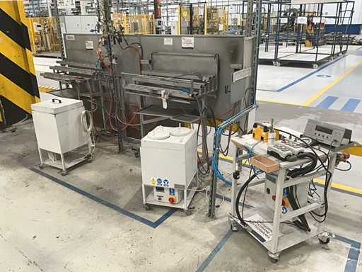 Stazione di saldatura/Rilevatore di perdite/Essiccatore