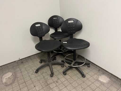 Silla de banco de trabajo (3x)