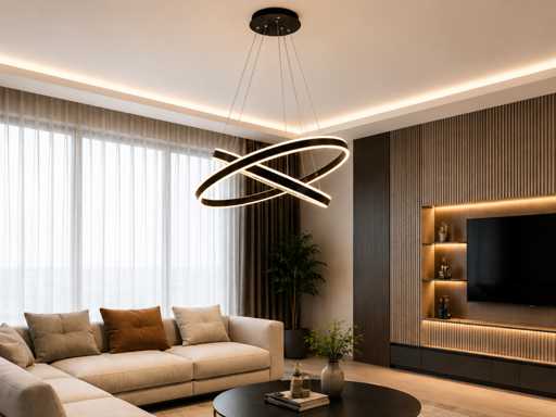 LED Chandelier – 3 Colors – Dimmable – P7065/2