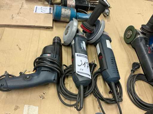 Bosch Diverse Haakse slijpers (2x)