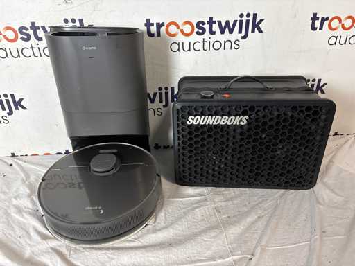Robot stofzuiger Dreame D10s Plus + SOUNDBOKS SB GO