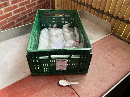 Party of appetizers spoons