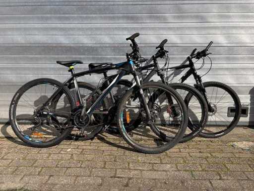 3x biciclete de munte, inclusiv: Rockrider, Btwin, BeOne