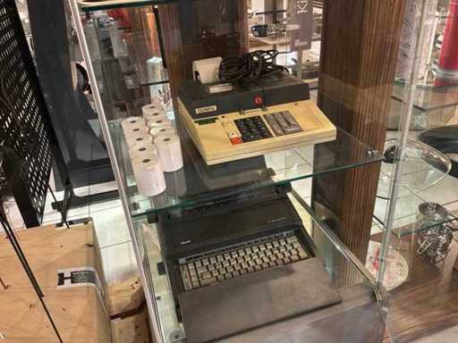 Typewriter and desktop calculator