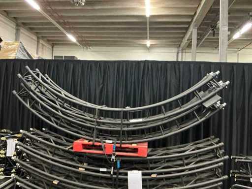 Prolyte S36R  Zwart Ø5meter Aluminium truss Cirkel
