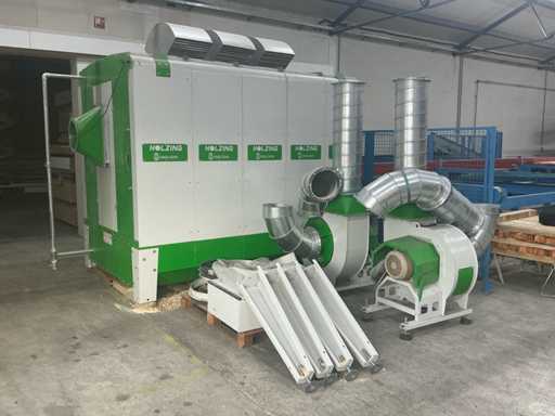 Sistem sta?ionar de extrac?ie Holzing RLA 500 Viber Power 2023 21750 m³/h
