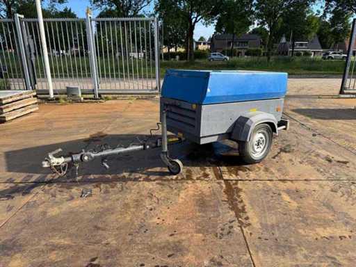 2009 Atlas copco XAS 37 Hogedrukcompressor aanhanger