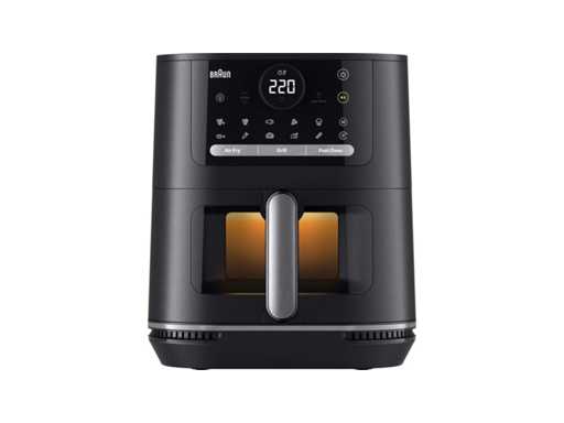 Braun MultiFry 5 Airfryer 3in1 met kookvenster - HF5073 - 6L - tot 6 personen - Vaatwasbestendige Lade