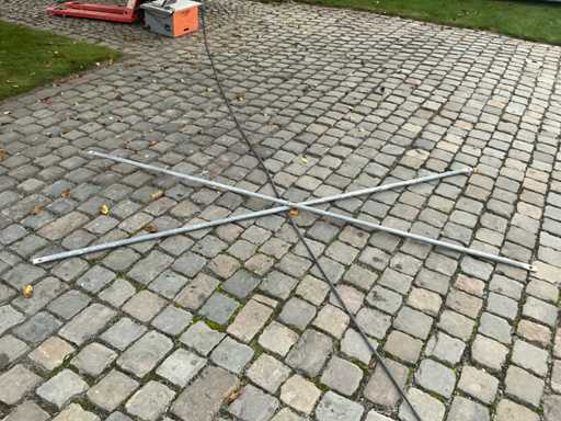 Verzinkte diagonale schoren / kruisschoren / stabilisatieschoren Steiger (73x)